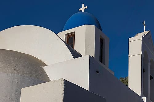Fira Church, Santorini, Greece Art Print